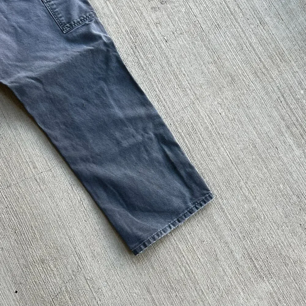 Carhartt faded gray double knee work wear carpenter pants